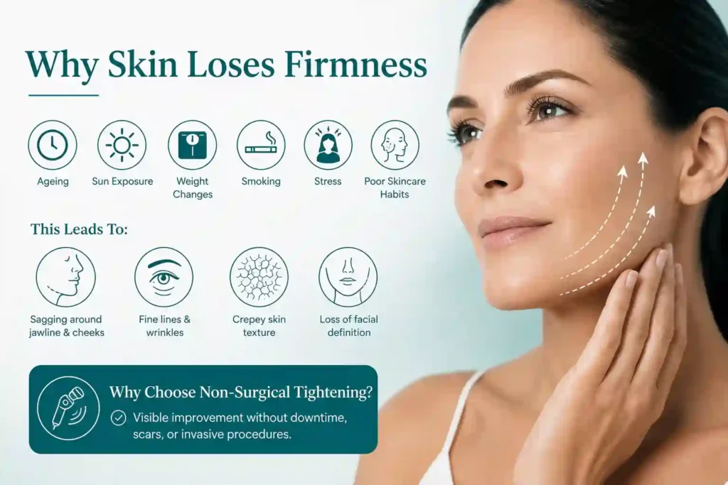 What Makes Skin Lose Firmness and Why Do People Seek Non-Surgical Tightening Cambridgeshire?